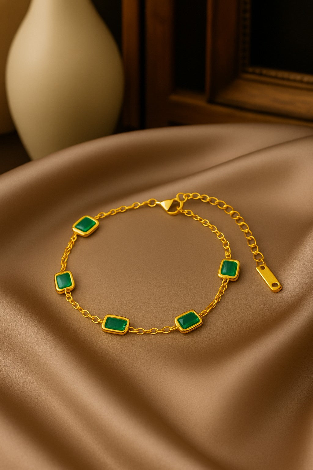 Emerald Grace Bracelet