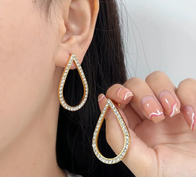 Crystal Dewdrop Earrings