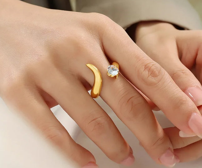 Eterna Curve Ring