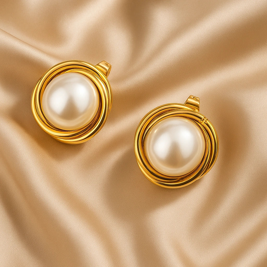 Belle Pearl Earrings