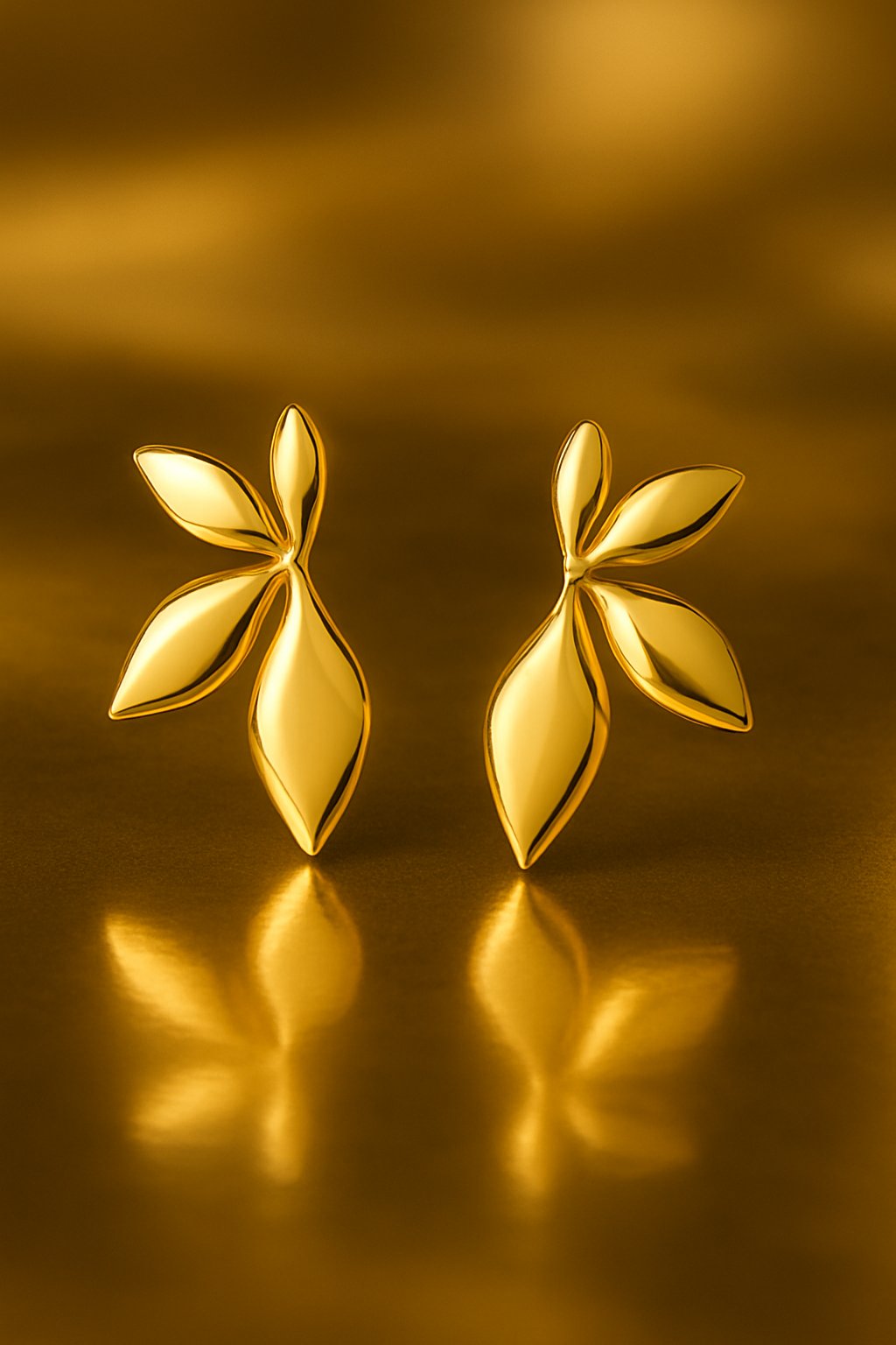 Celeste Leaves Earrings