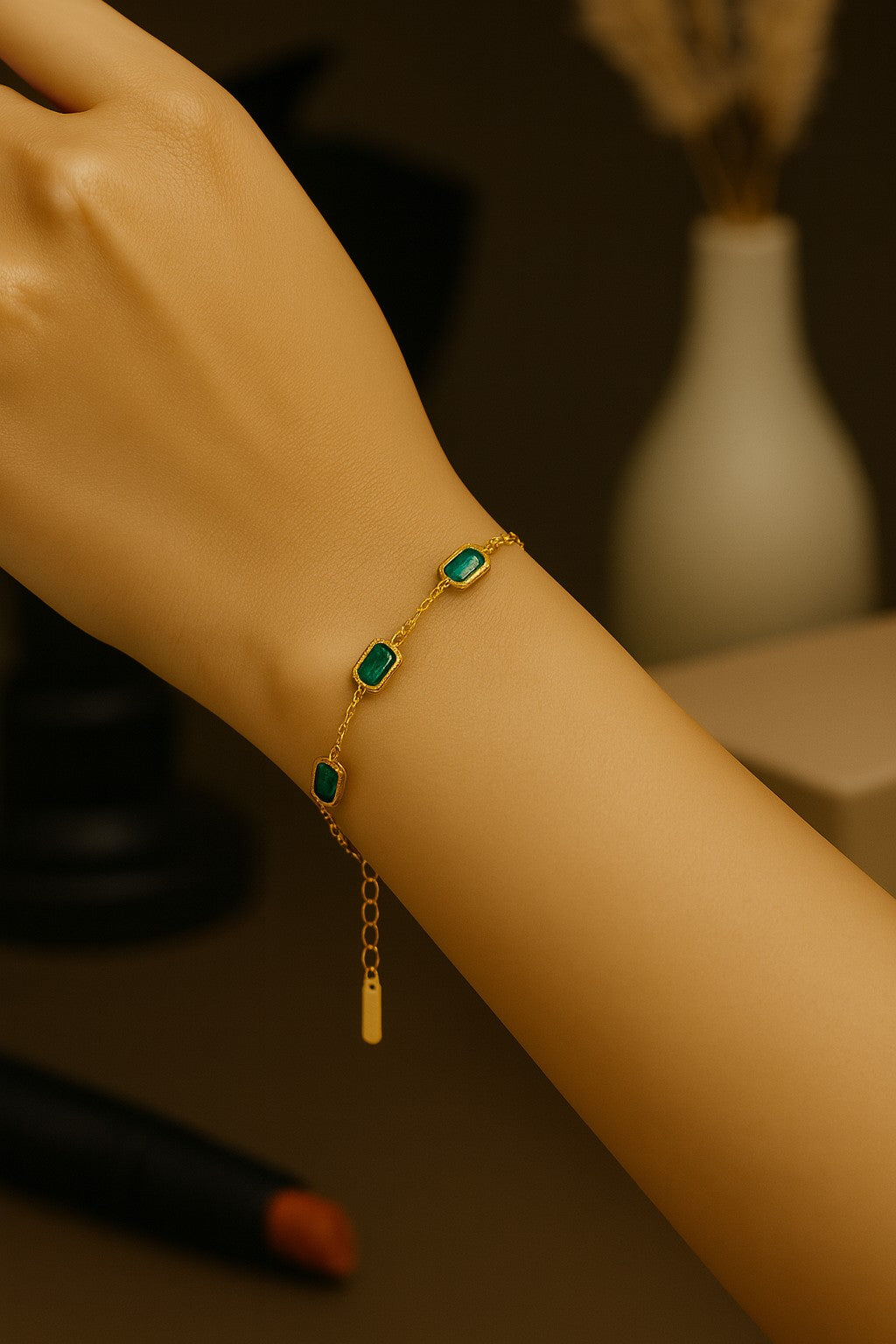 Emerald Grace Bracelet