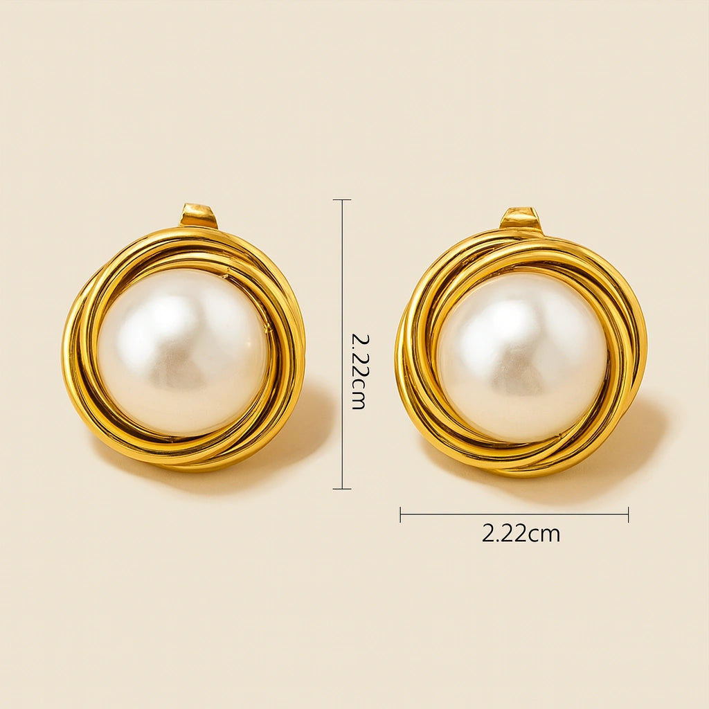 Belle Pearl Earrings