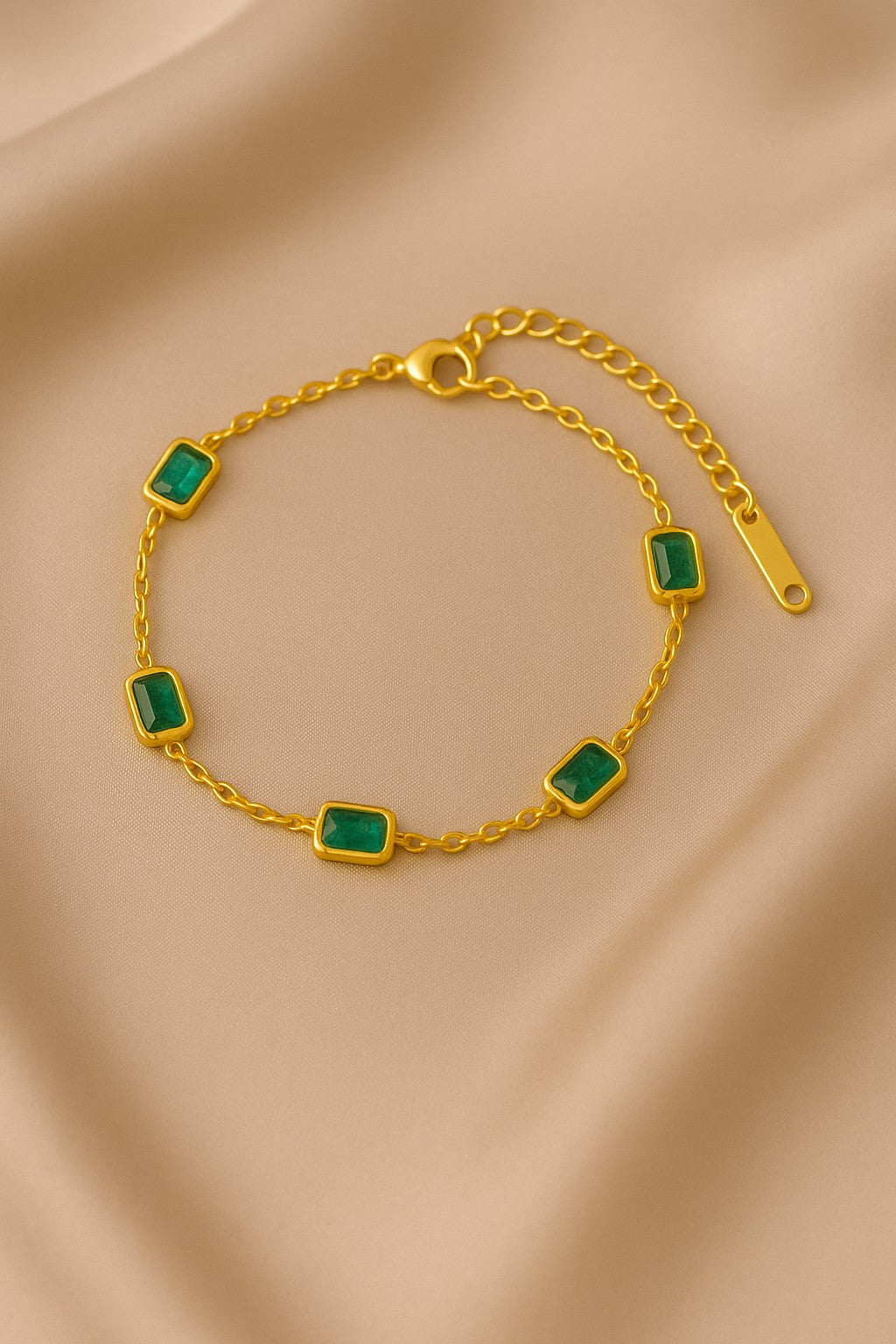 Emerald Grace Bracelet