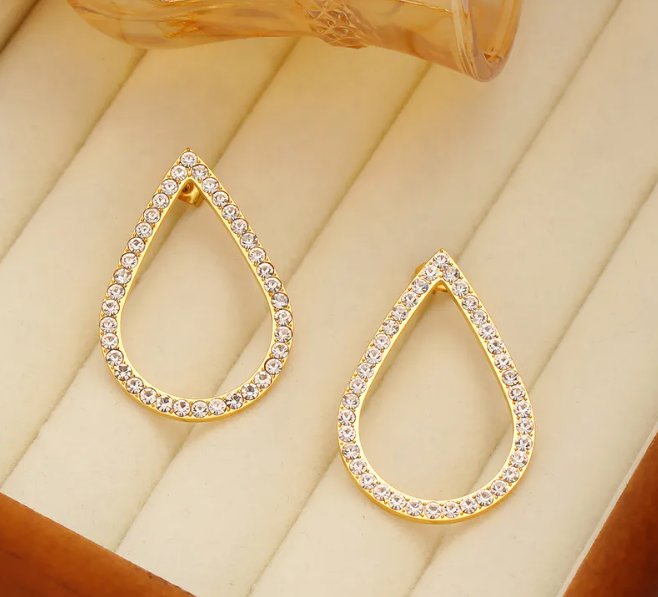 Crystal Dewdrop Earrings