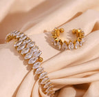 Aurora Marquise Ring and Bracelet