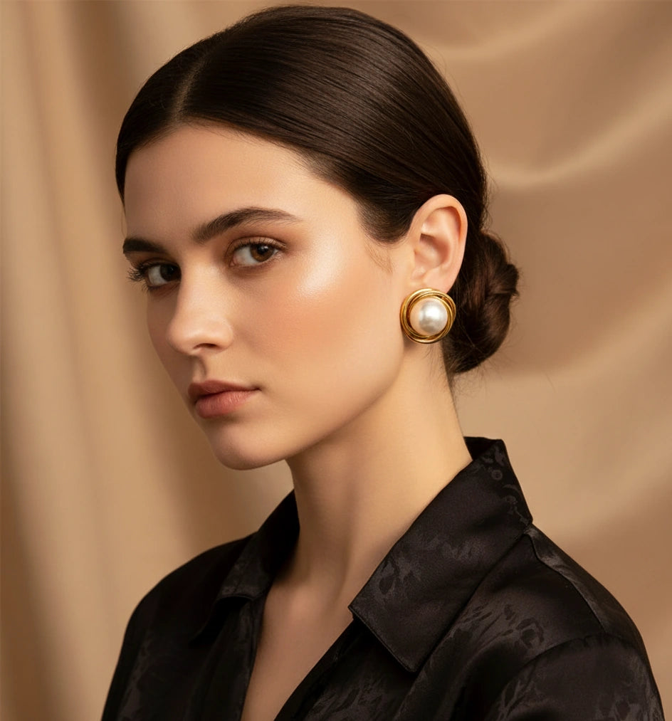 Belle Pearl Earrings