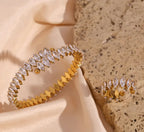 Aurora Marquise Ring and Bracelet