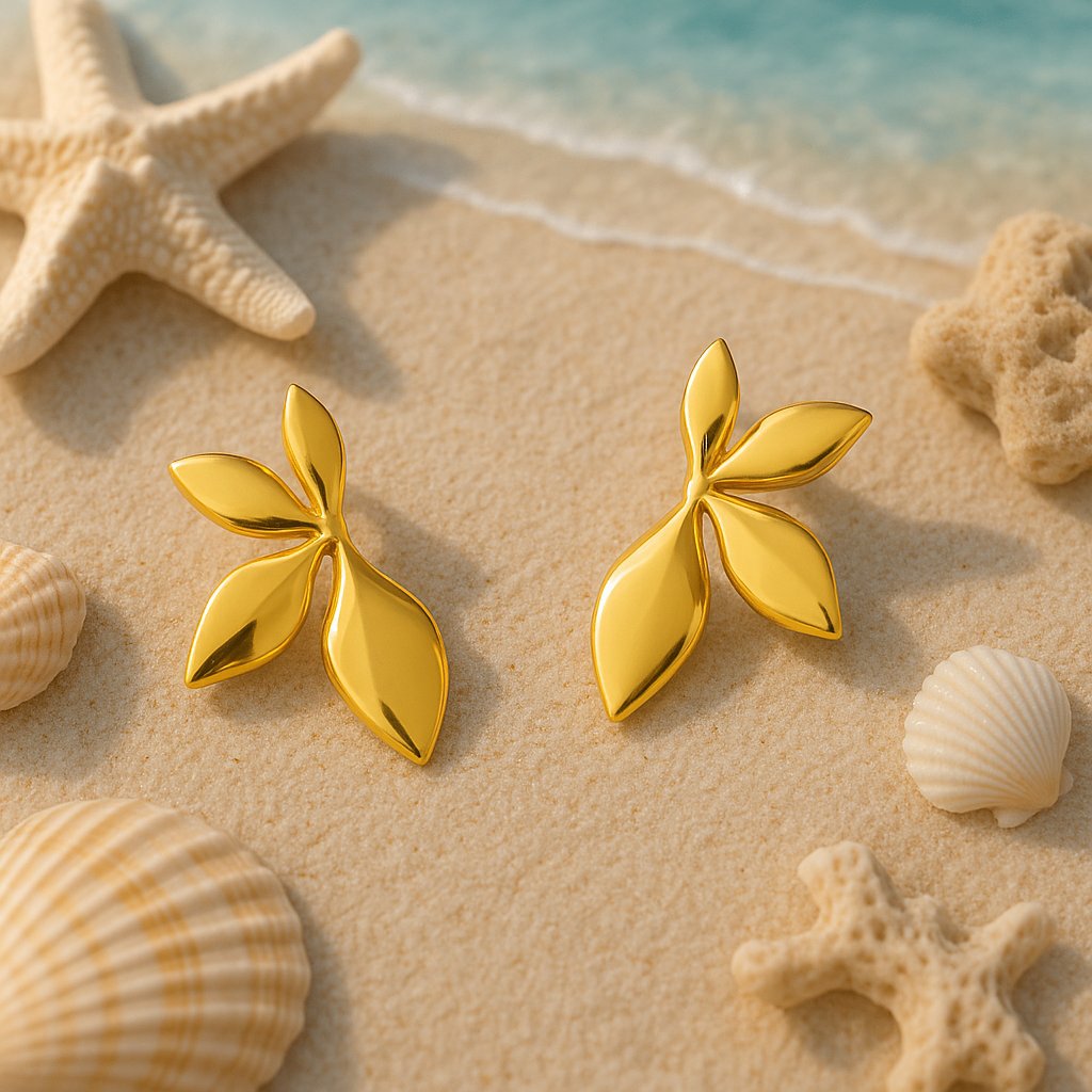 Celeste Leaves Earrings