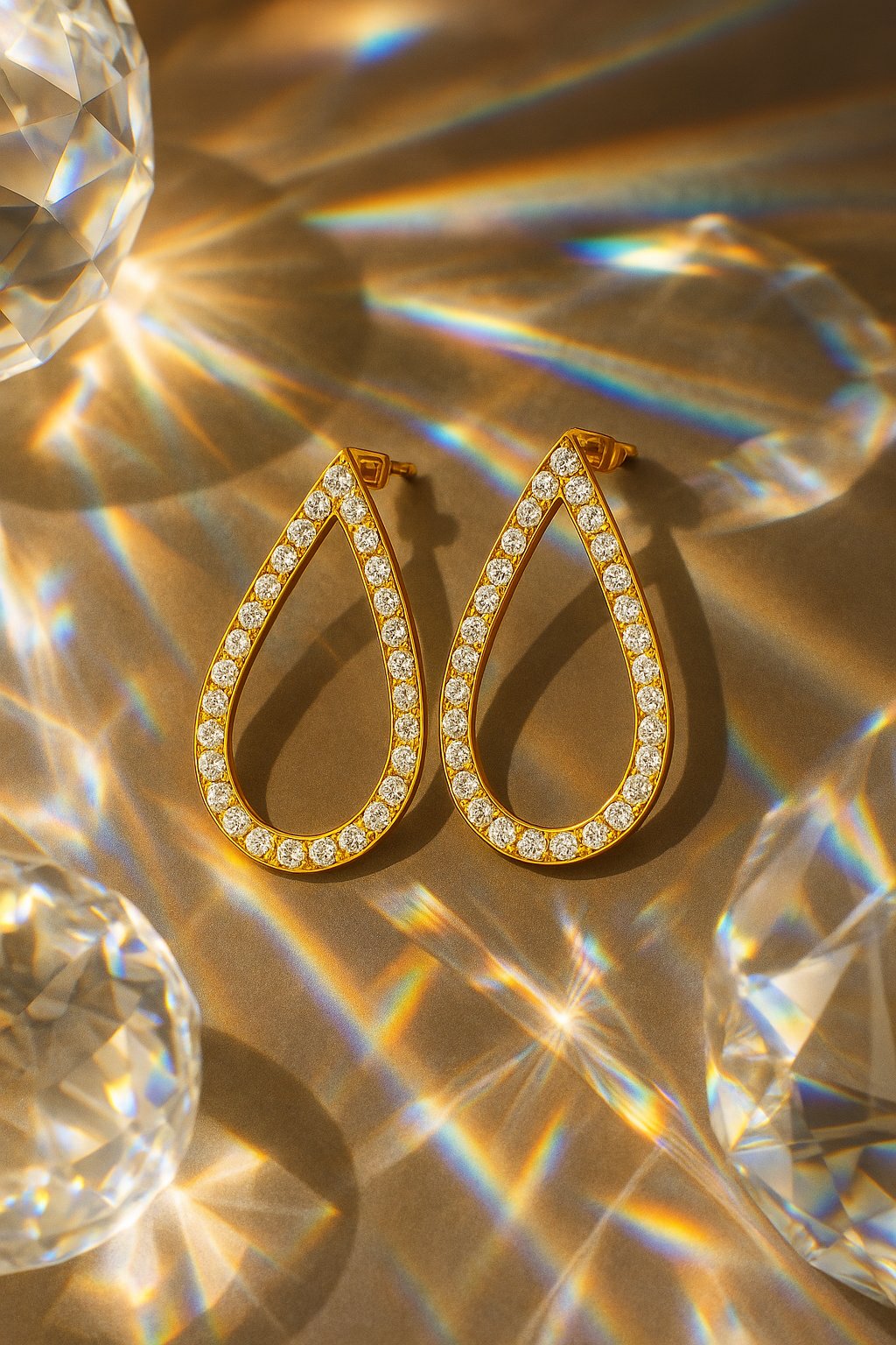 Crystal Dewdrop Earrings